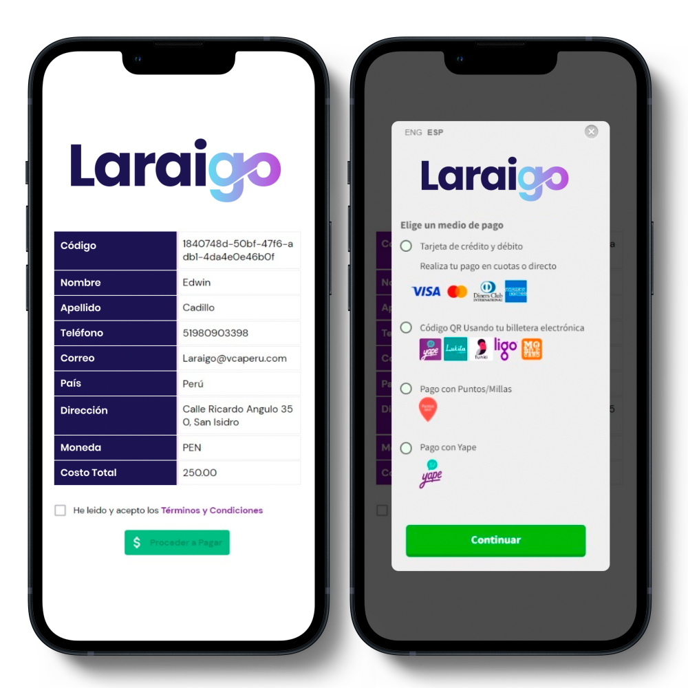 Laraigo | Laraigo – V3 functionalities